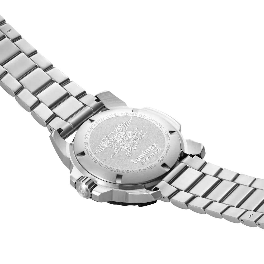 Luminox Navy Seal 45mm Swiss Made Watch | 20ATM | Cobalt Dial Steel Band