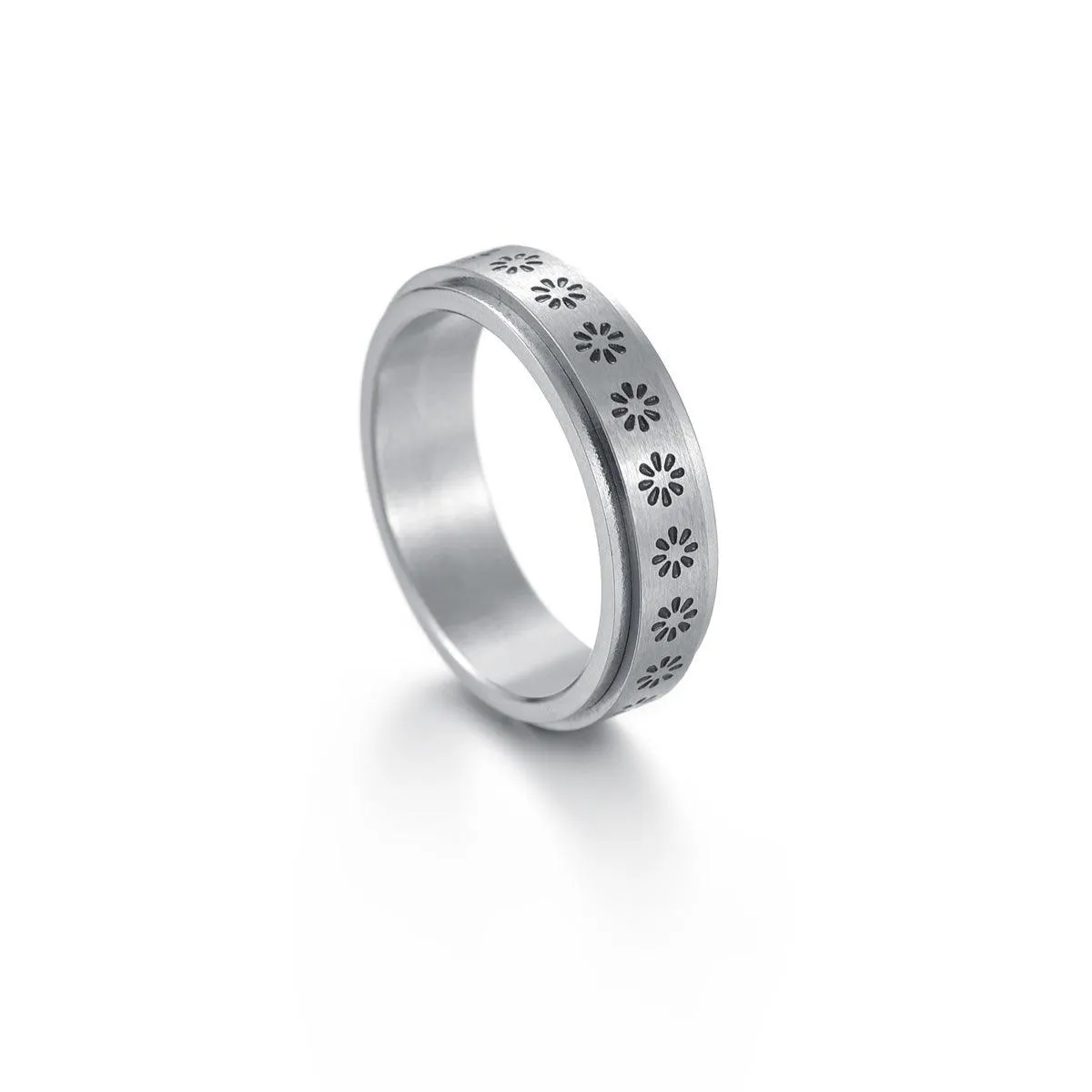Mandujour Titanium Steel Rings