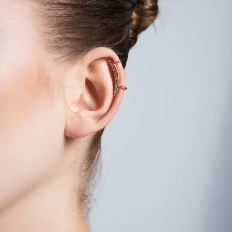 Maya Dainty Silver Ear Cuffs & Climber Earrings