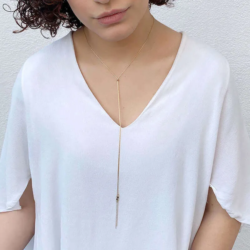 MILLIE ADJUSTABLE CHAIN NECKLACE