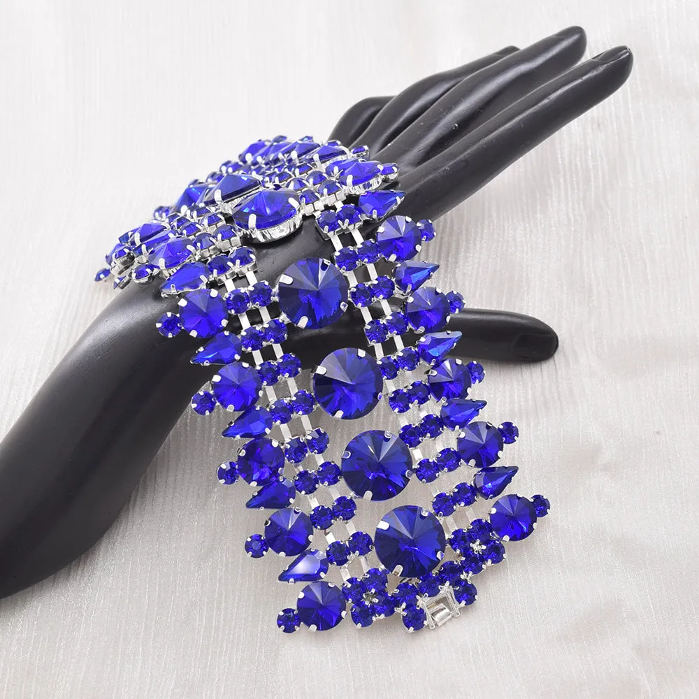Mystery AB Color Width Bangle Bracelet for Man or Women