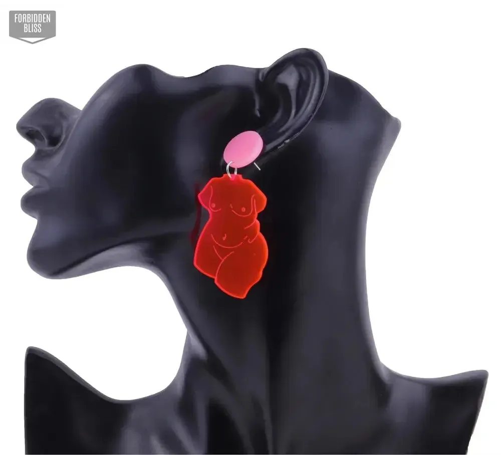 Neon Color Earrings