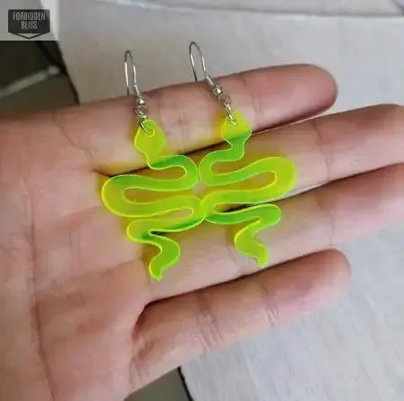 Neon Color Earrings