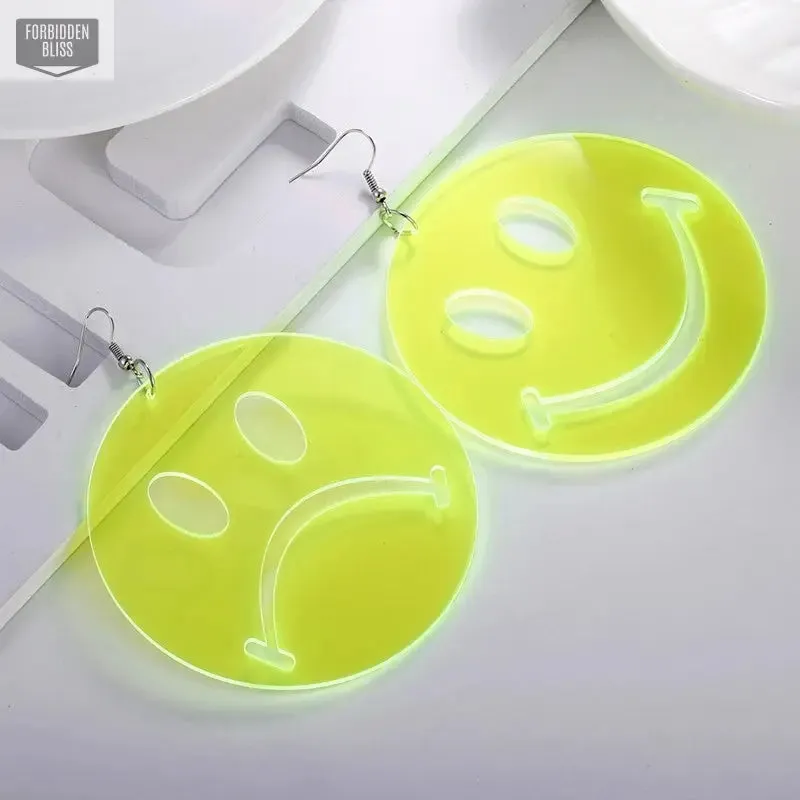 Neon Color Earrings