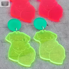 Neon Color Earrings