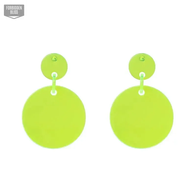 Neon Color Earrings