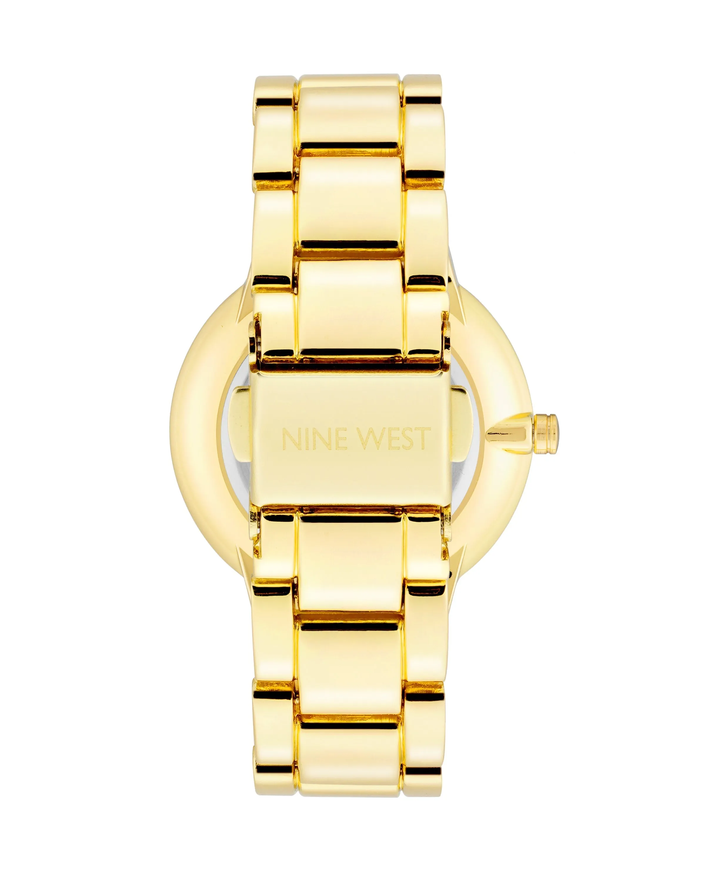 Nine West Black Dial Analog Watch For -  Ladies NW-2098BKGB
