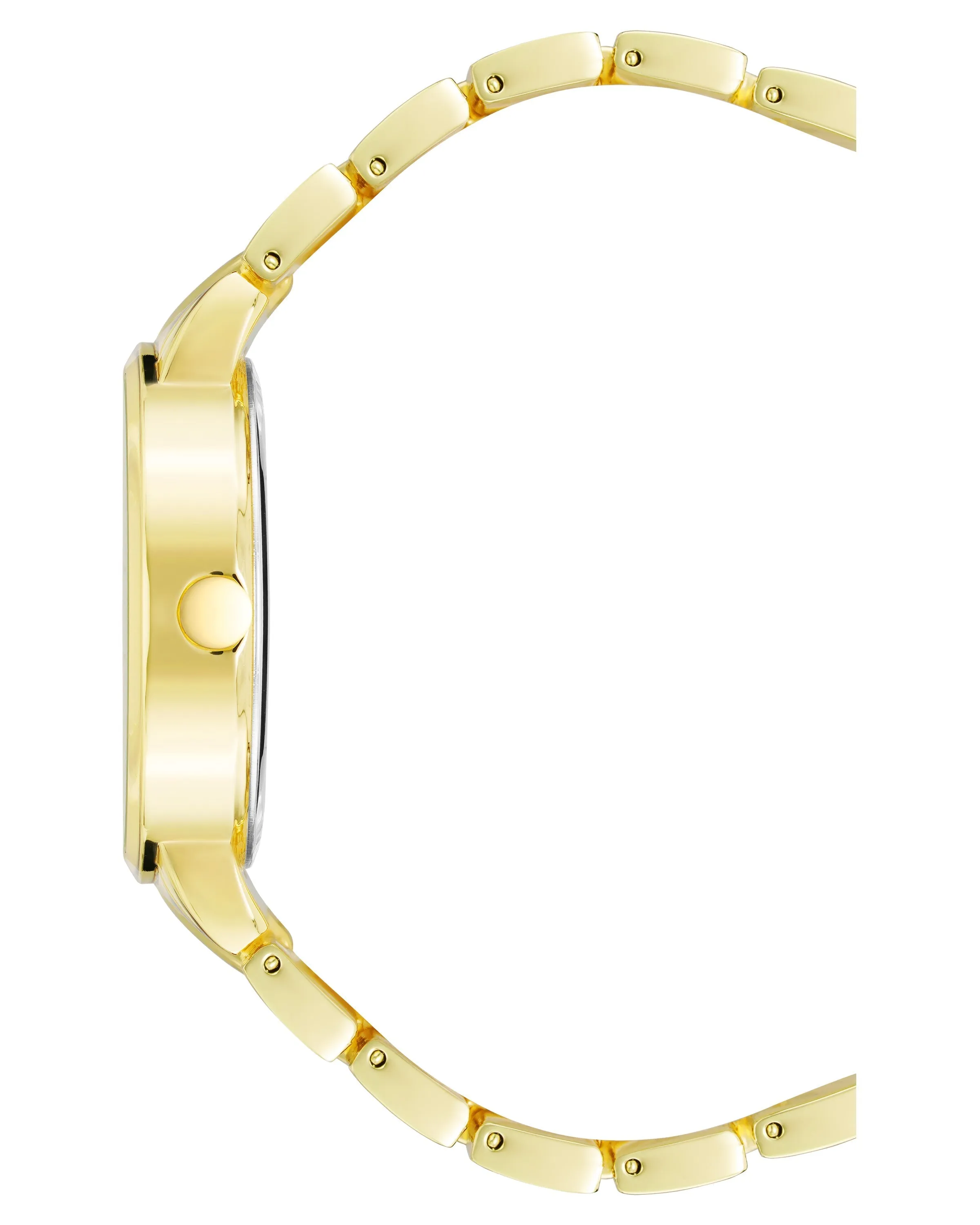 Nine West Gold Dial Analog Watch For -  Ladies NW-2646CHGB