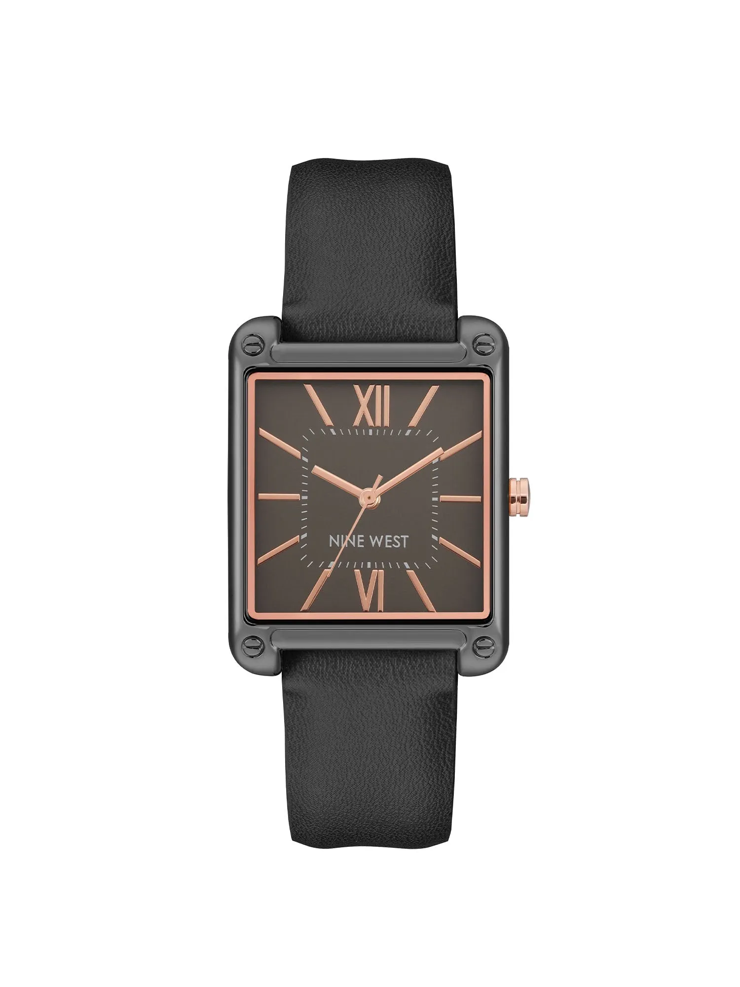 Nine West Grey Dial Analog Watch For -  Ladies NW-2117GYBK