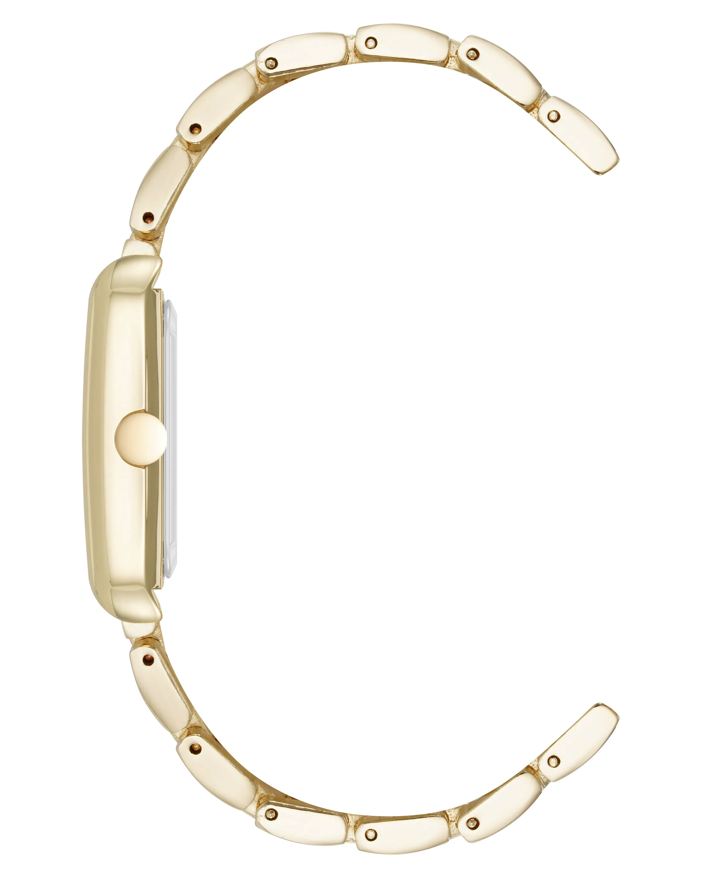 Nine West Womens Square Bracelet Watch