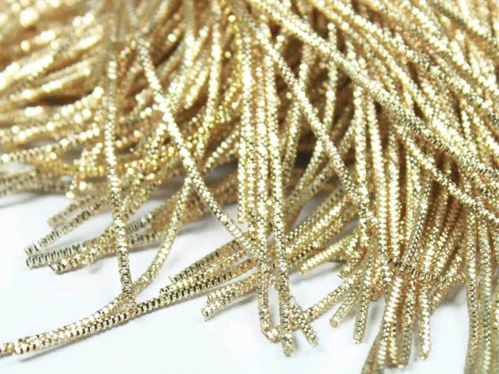 Pale Gold Nakshi / Bullion Wire