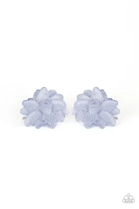 Paparazzi Hair Accessories ~ Lovely In Lilies - Blue