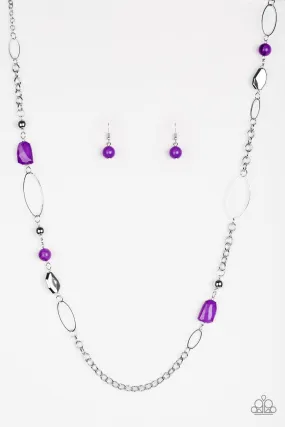 Paparazzi Necklace ~ Popular Demand - Purple