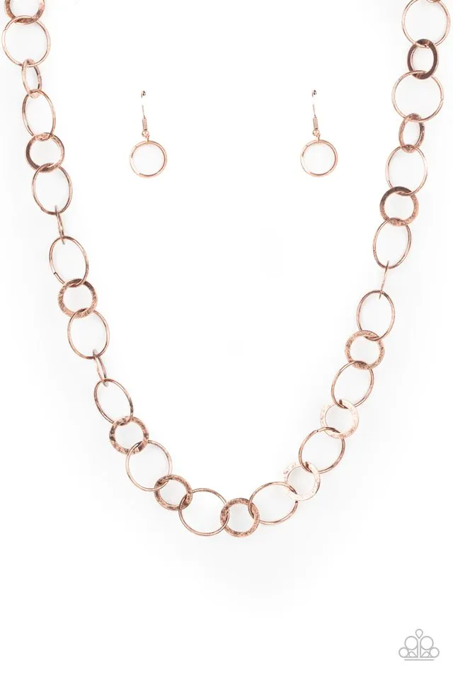 Paparazzi Necklace ~ Revolutionary Radiance - Copper