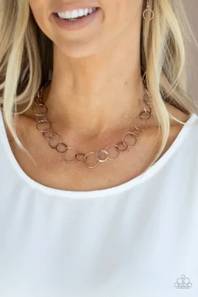 Paparazzi Necklace ~ Revolutionary Radiance - Copper