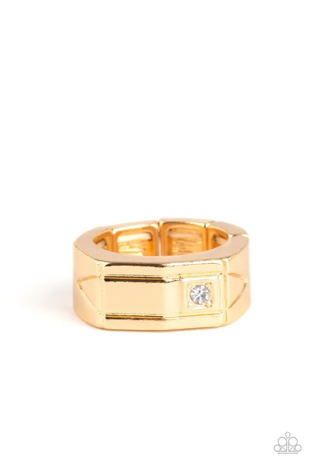 Paparazzi Ring ~ Atlas - Gold