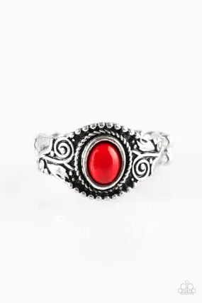 Paparazzi Ring ~ The Jungle LOOK - Red