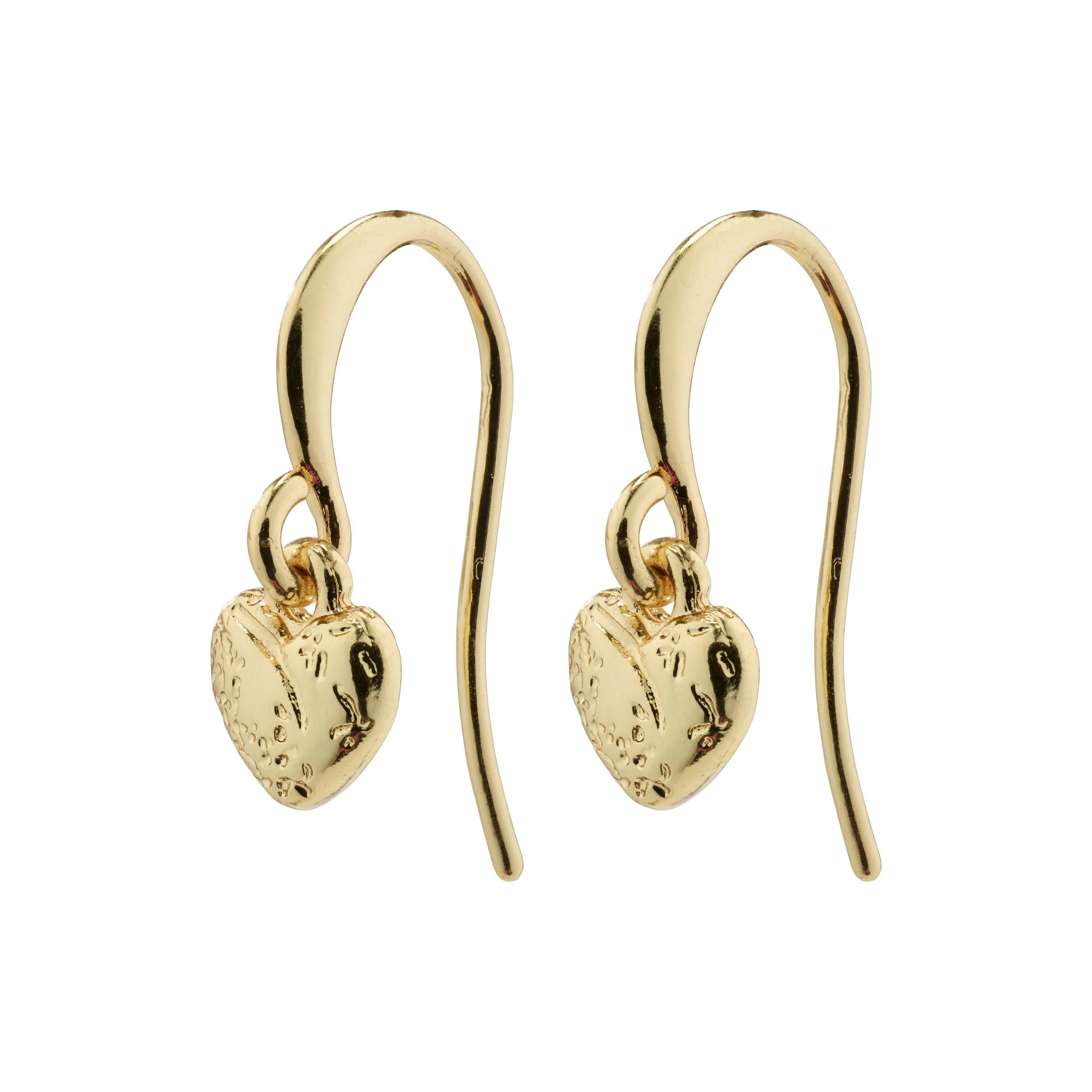 Pilgrim JAYLA Heart Pendant Earrings