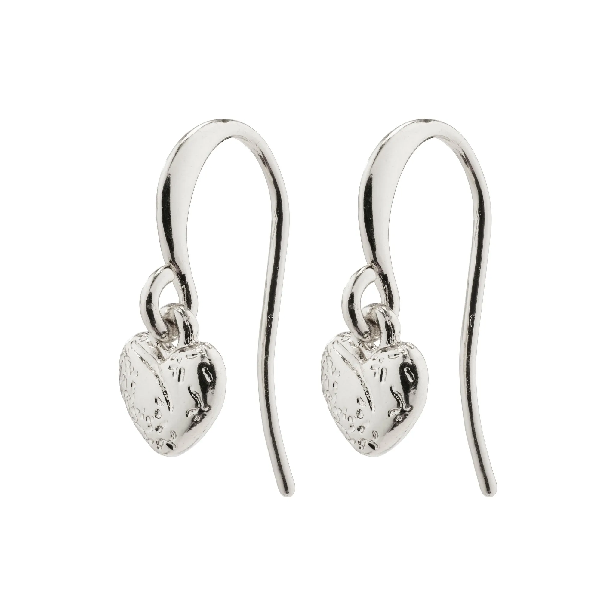 Pilgrim JAYLA Heart Pendant Earrings