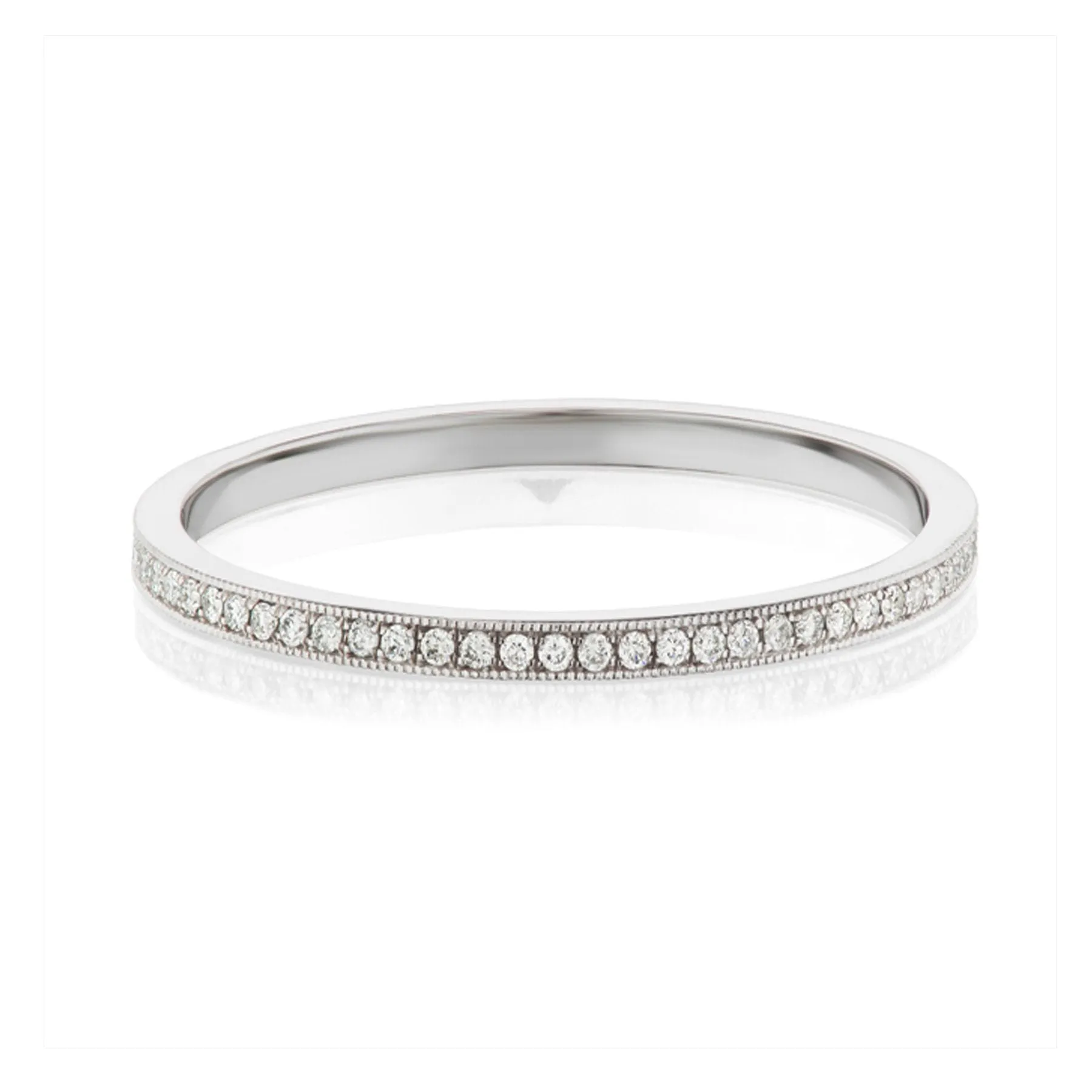 Platinum Diamond Eternity Wedding Band