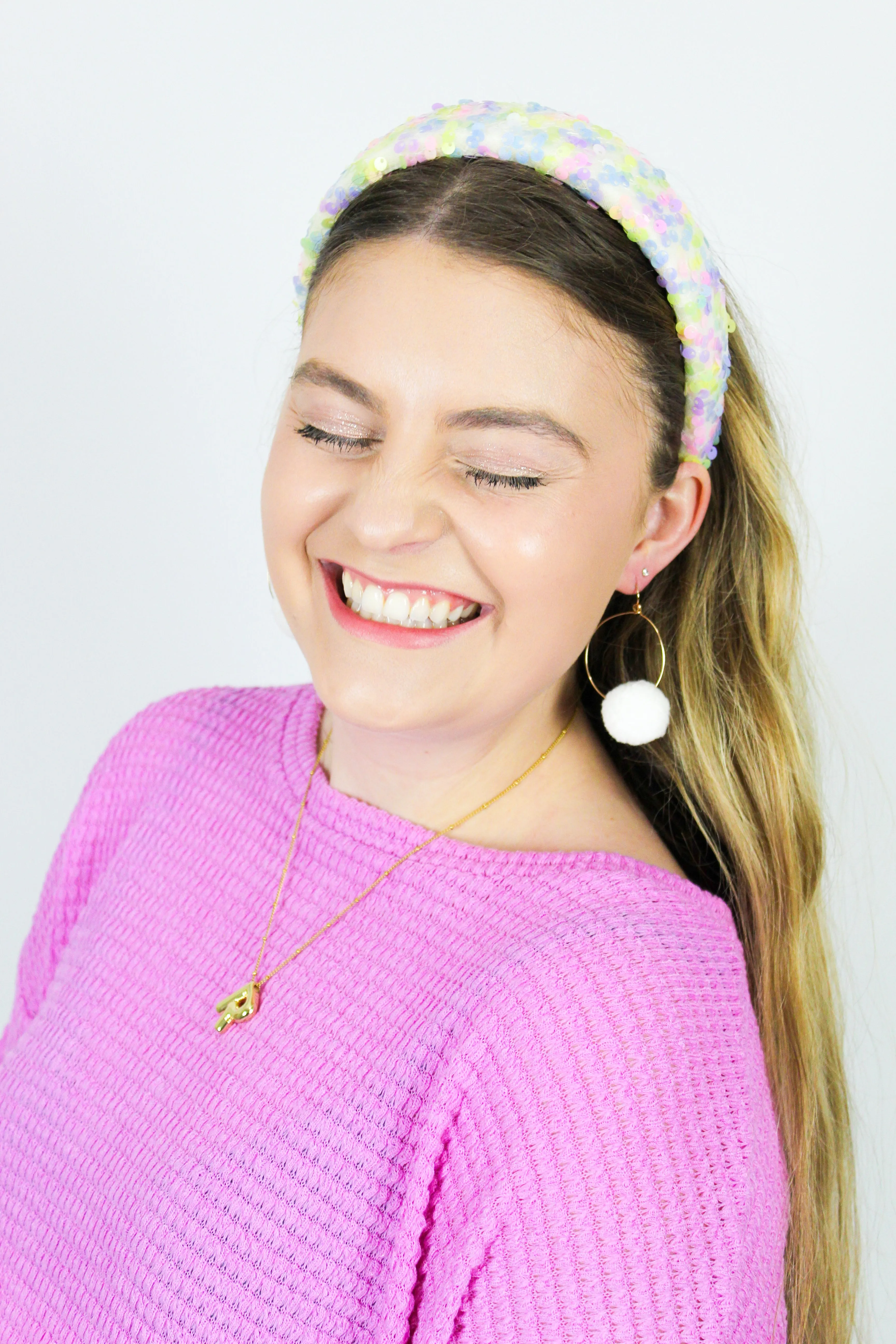 Pom Pom Hoops