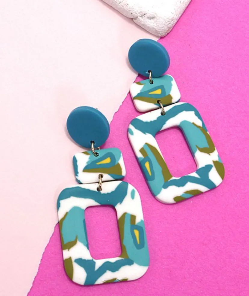Square Up Earring