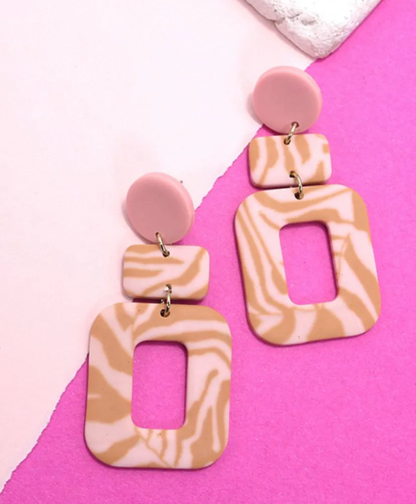 Square Up Earring