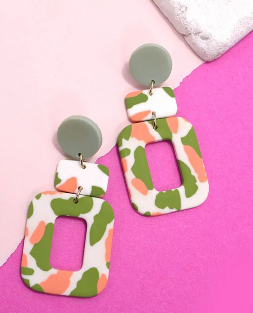 Square Up Earring