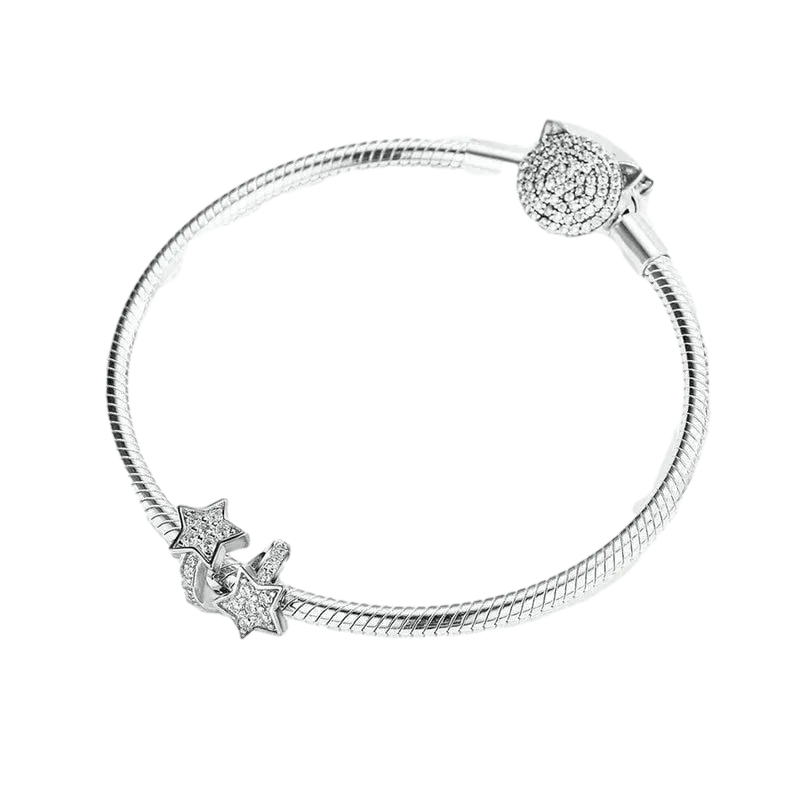Studded Shiny Star Charm