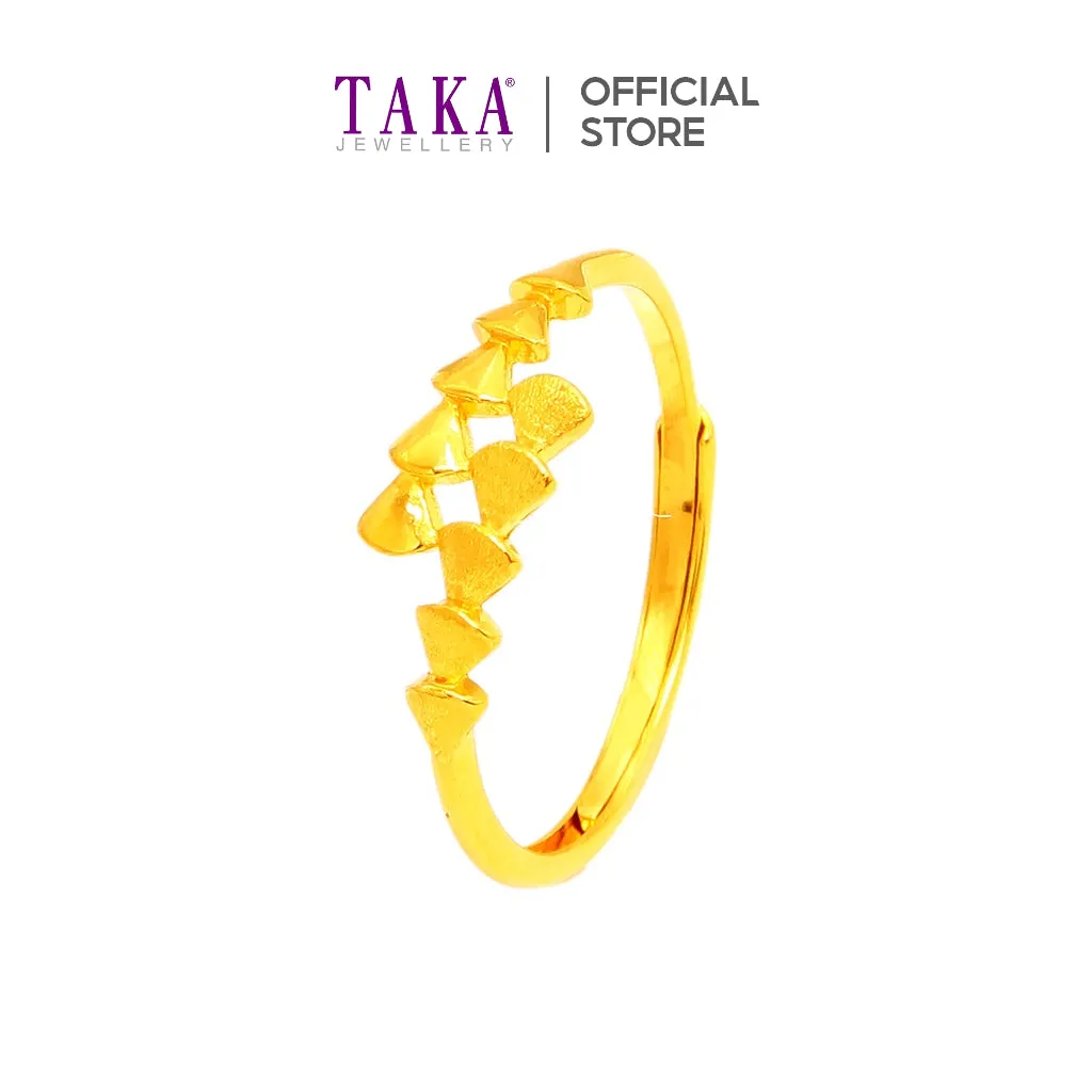 TAKA Jewellery 999 Pure Gold 5G Ring