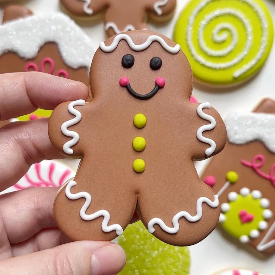 The Graceful Baker's Gingerbread Sweeties Cookie Cutters