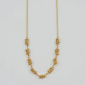 TIZA FRILL BEAD NECKLACE