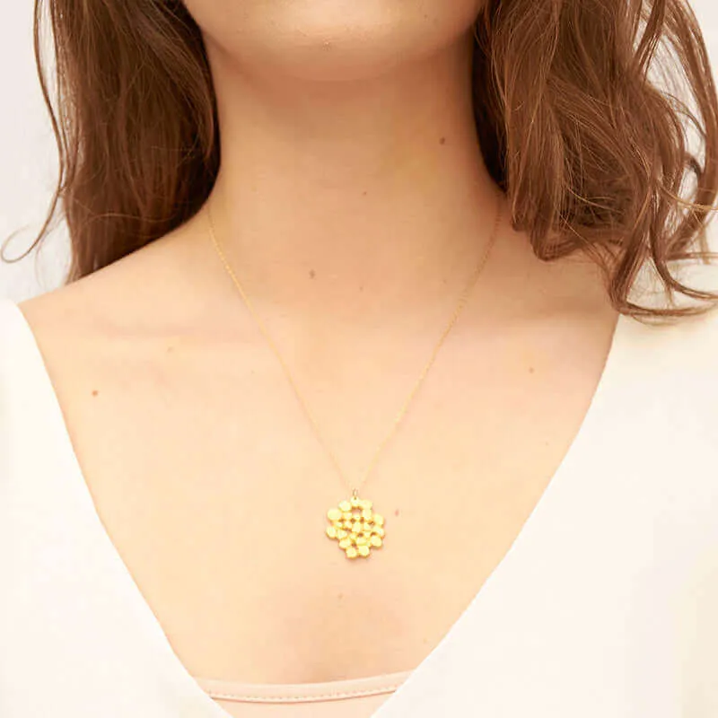 TREE OF LIFE GOLD PENDANT NECKLACE