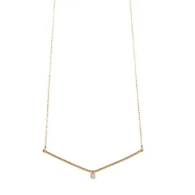 VAREN PEARL BAR NECKLACE
